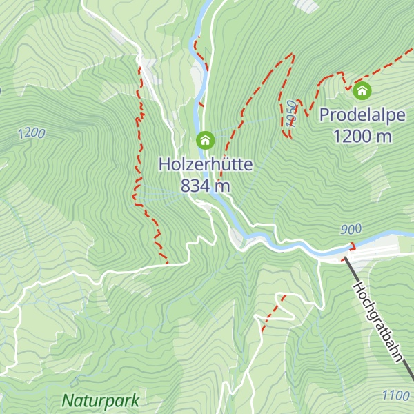 Map of Allmersbacher Haus