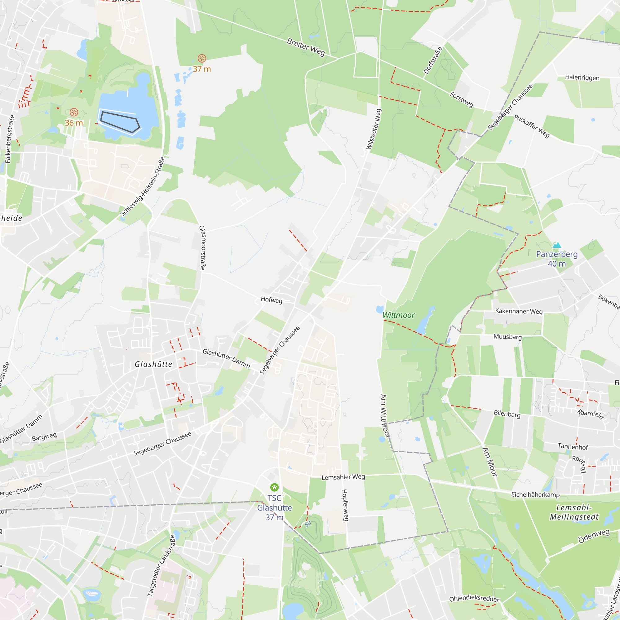 Hotel & Restaurant Zur Glashütte map