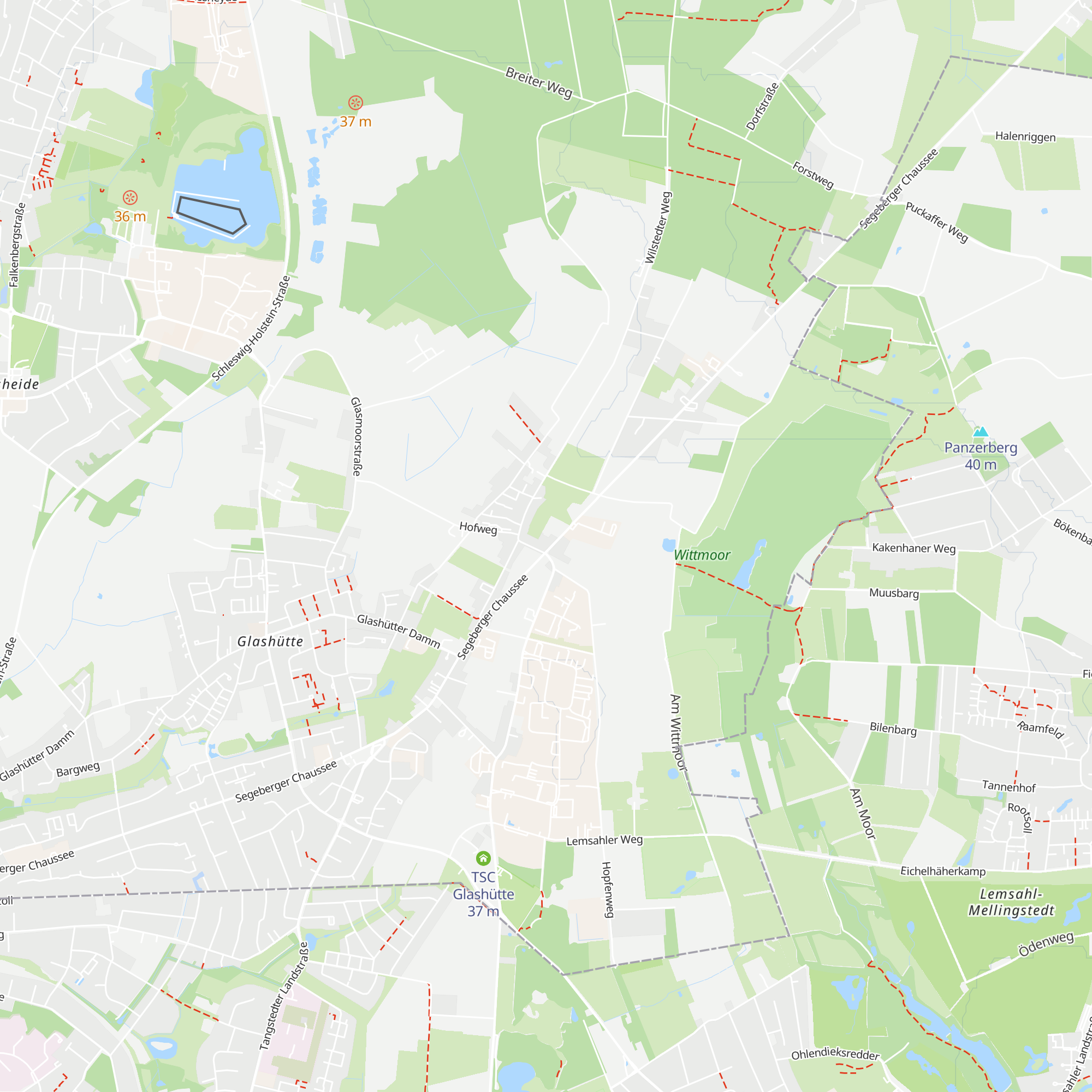 Hotel & Restaurant Zur Glashütte map