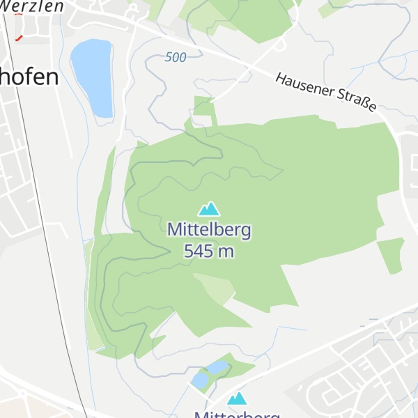 Map of Mittelberg