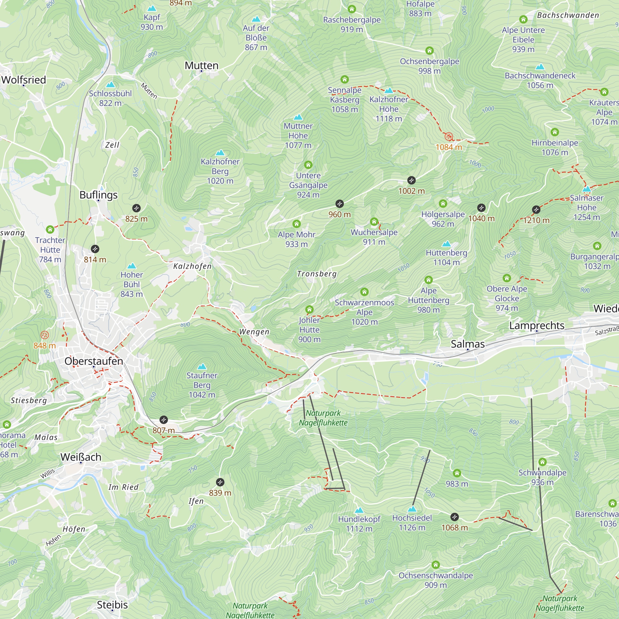 Johler Hütte map