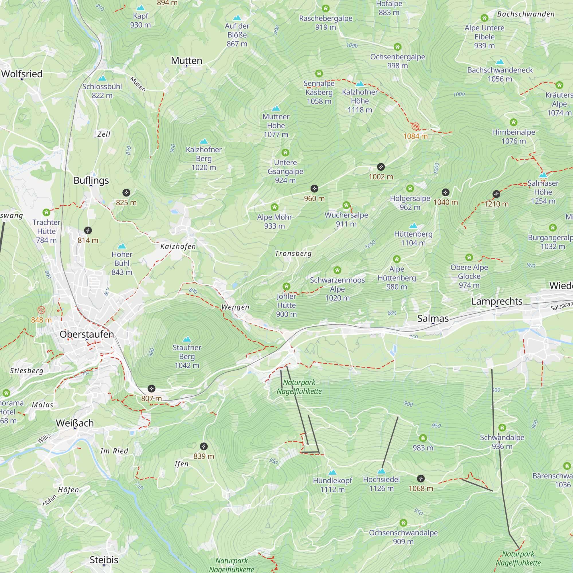 Johler Hütte map