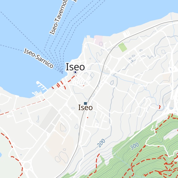 Map of Castello Oldofredi