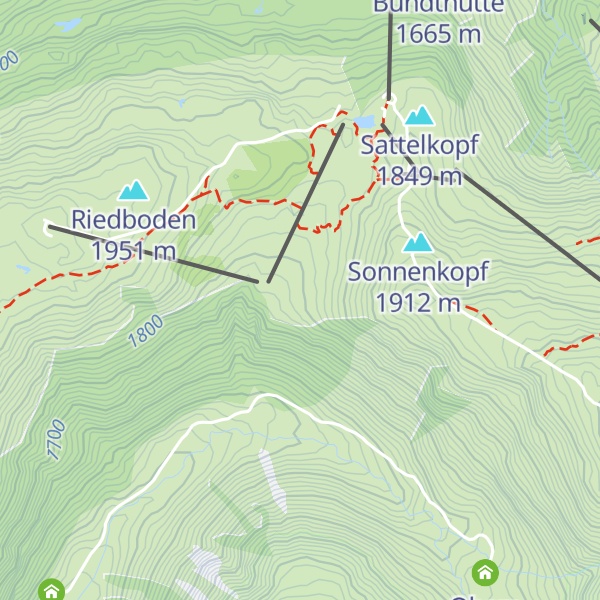 Map of Schäferhütte