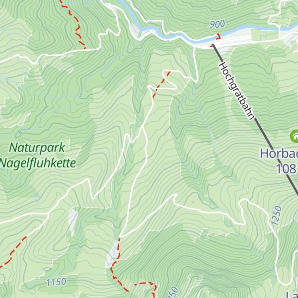 Map of Untere Lauchalpe