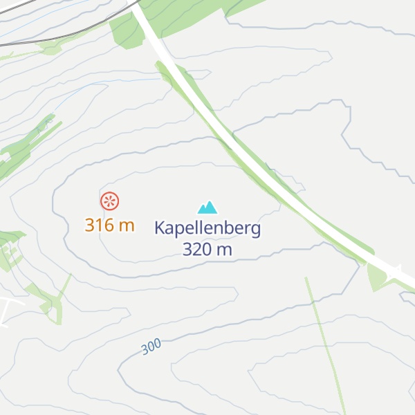 Map of Kapellenberg