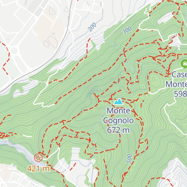 Map of Corno del Creilì
