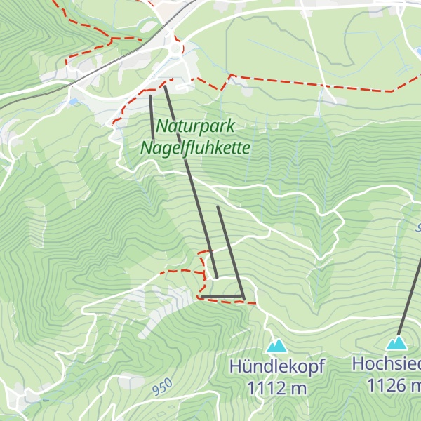 Map of Dietenheimer Hütte