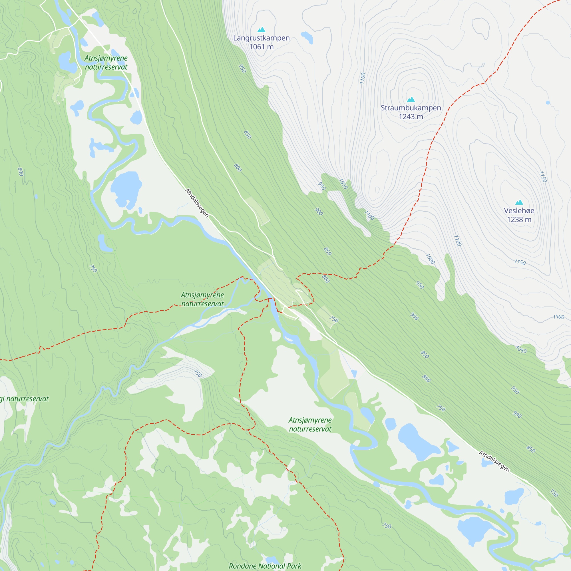 Straumbu Turistgard map