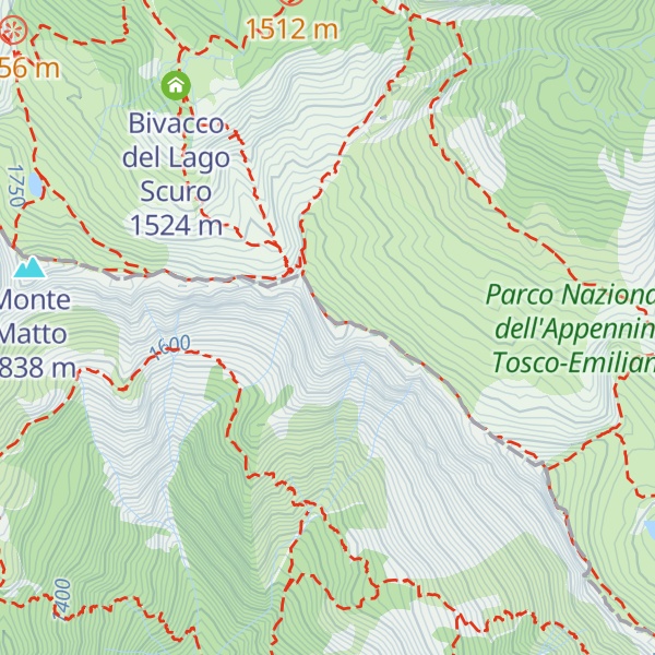 Map of Monte Paitino