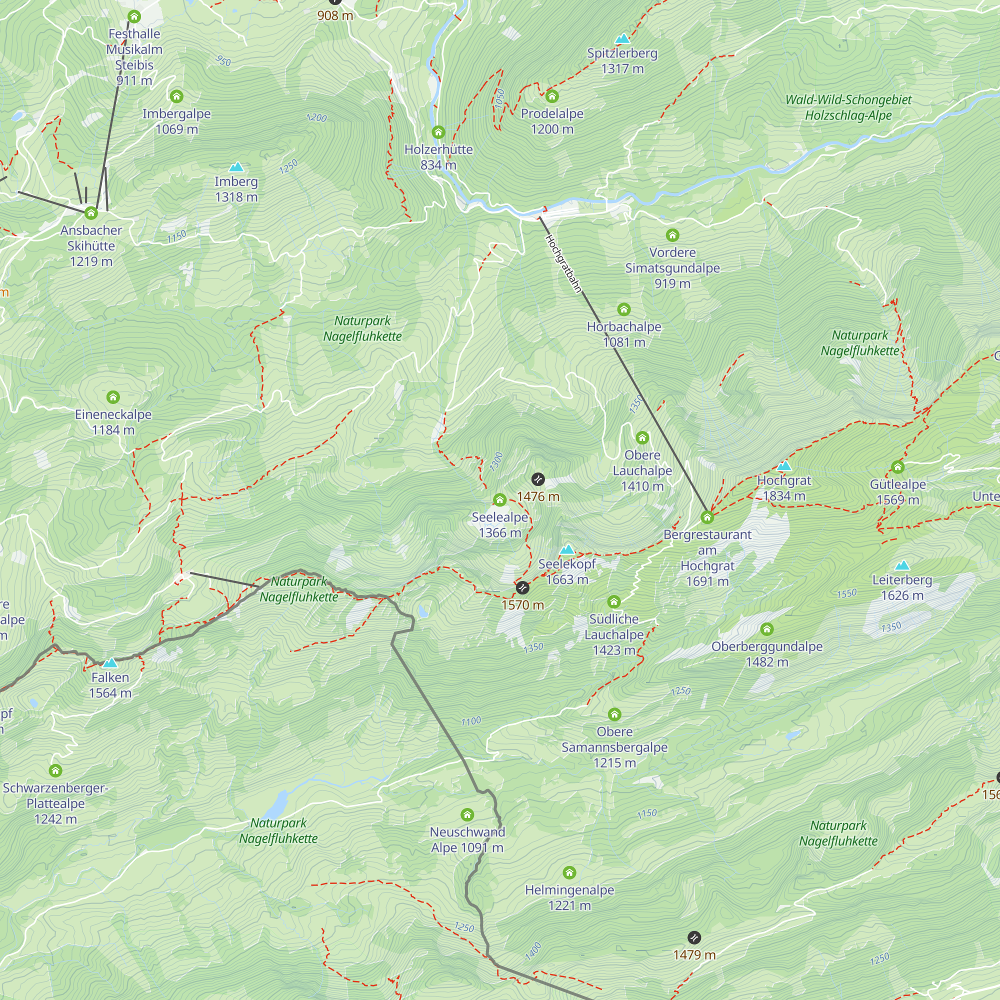 Seelealpe map