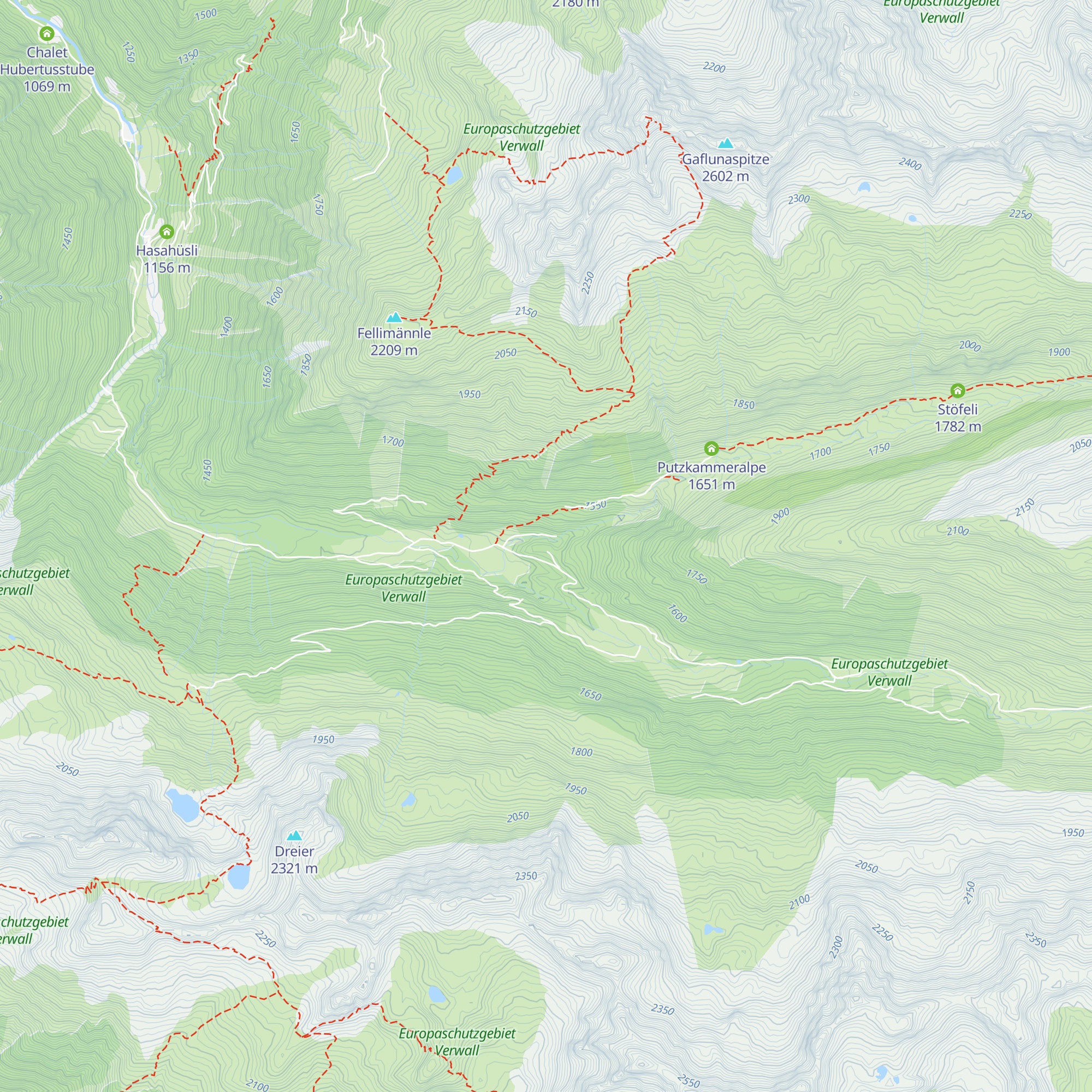 Materialseilbahn map