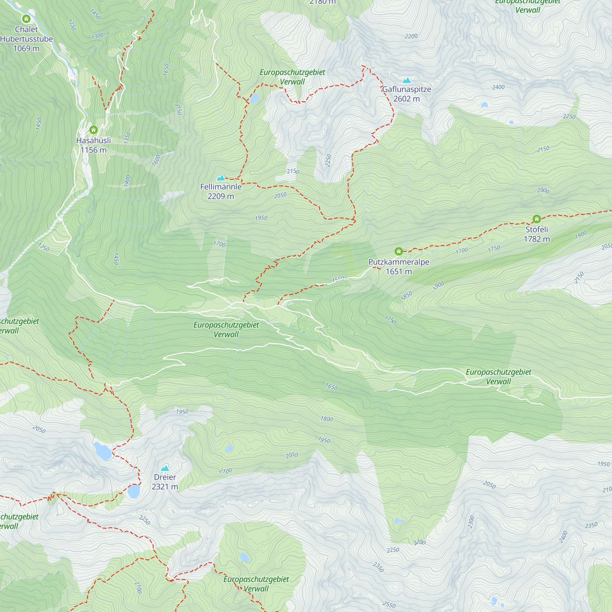Materialseilbahn map