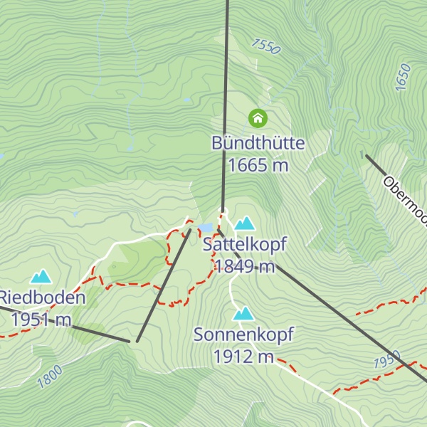 Map of Bergrestaurant Sonnenkopf
