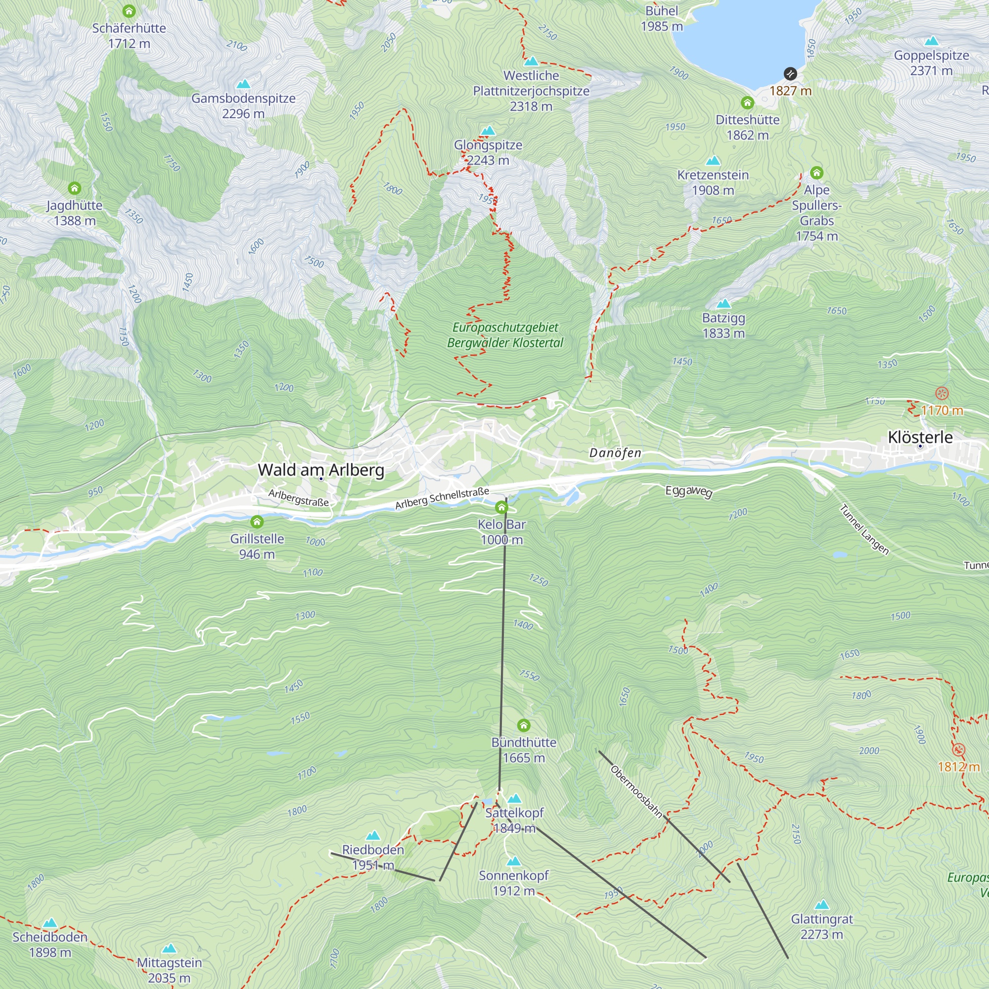 Seestüble map