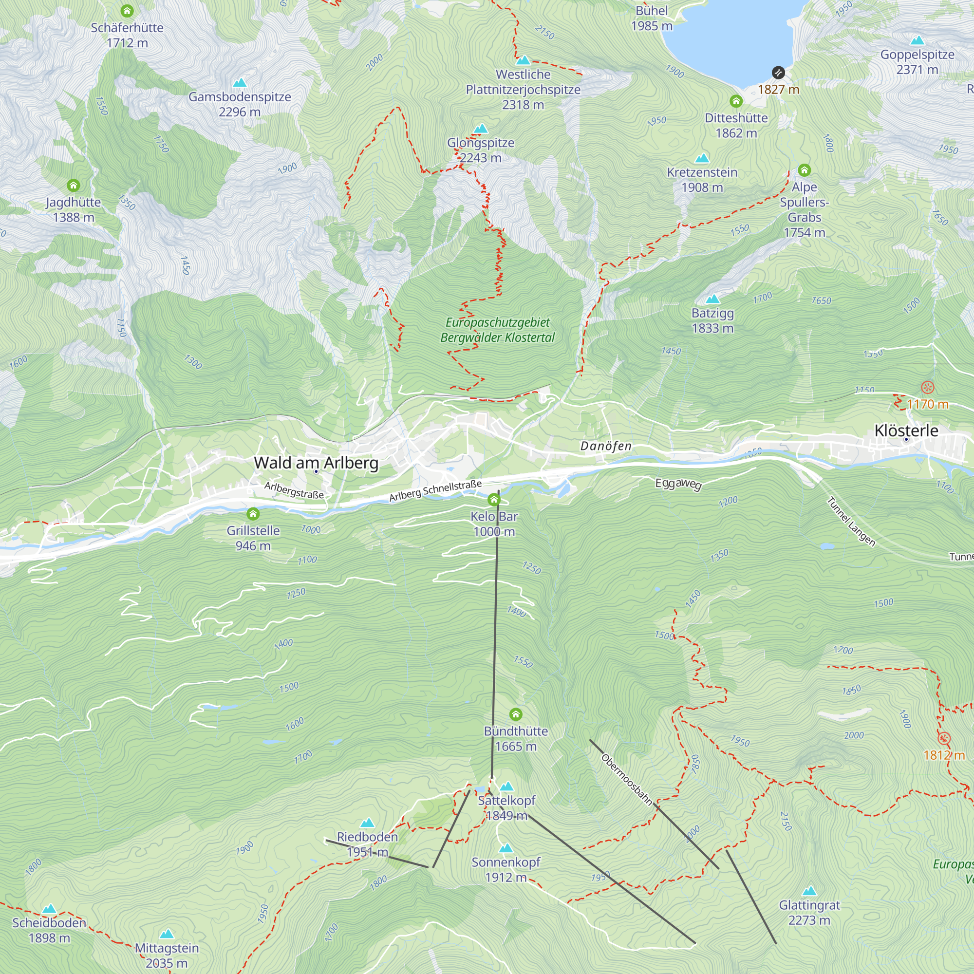 Seestüble map