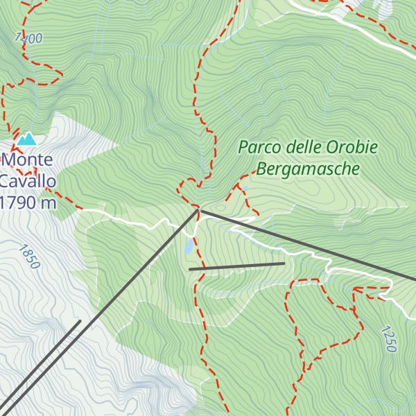 Map of Chalet Plan del sole