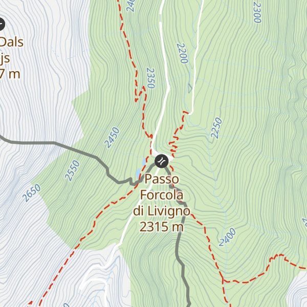Map of Rifugio Tridentina