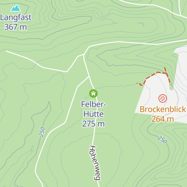 Map of Felber-Hütte