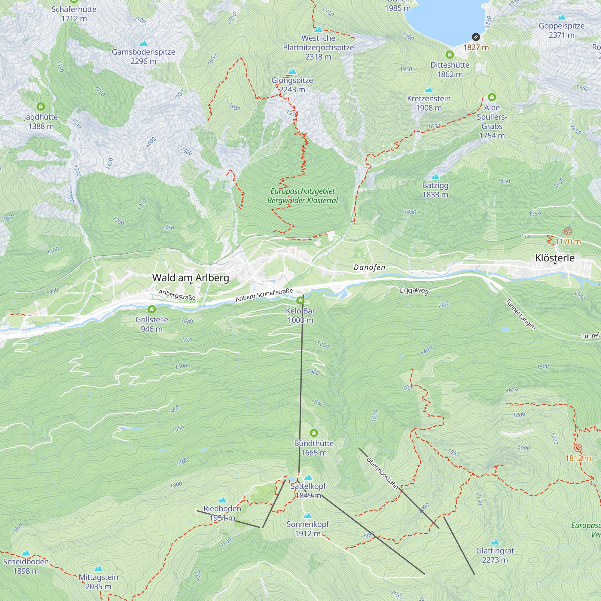 Kelo Bar map