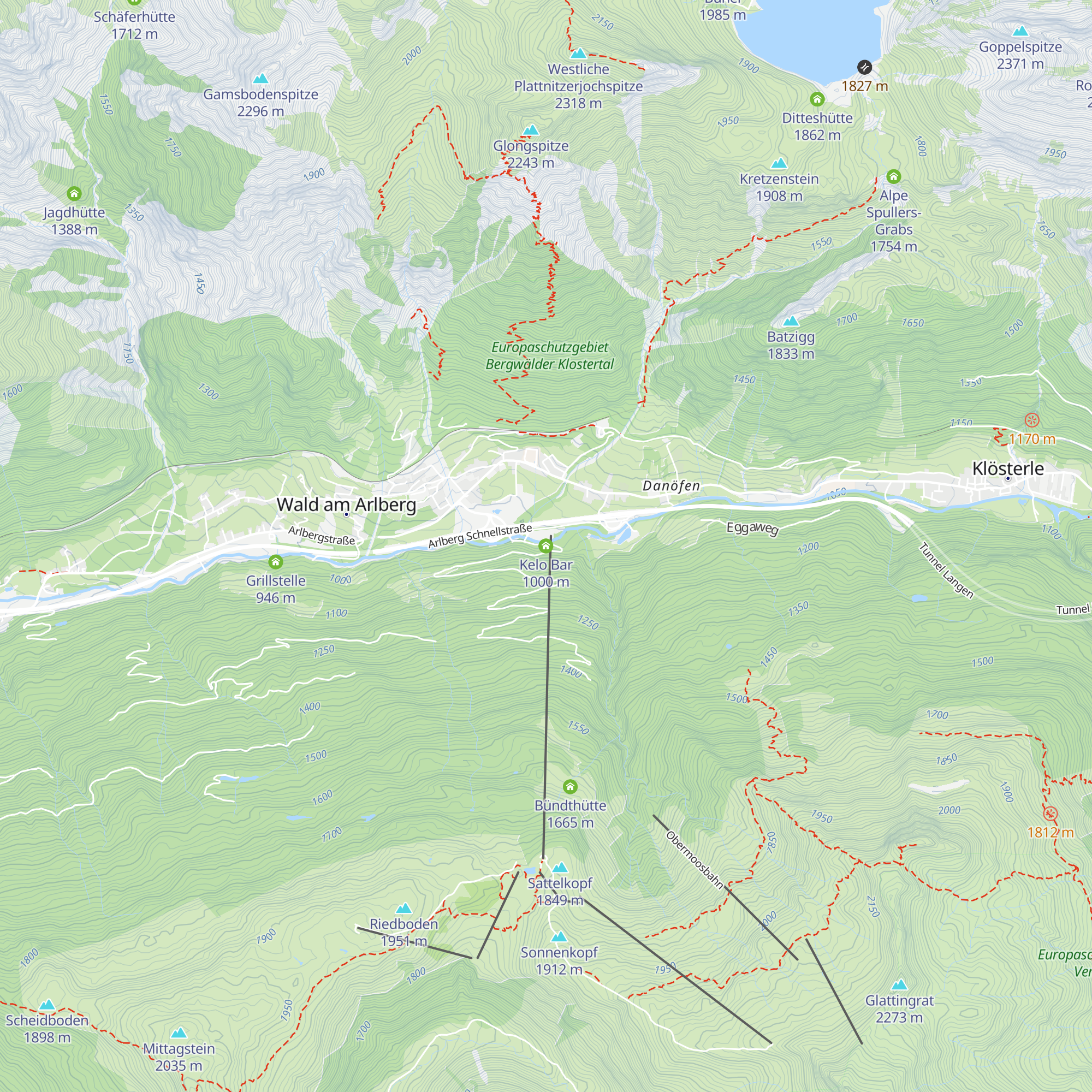 Kelo Bar map