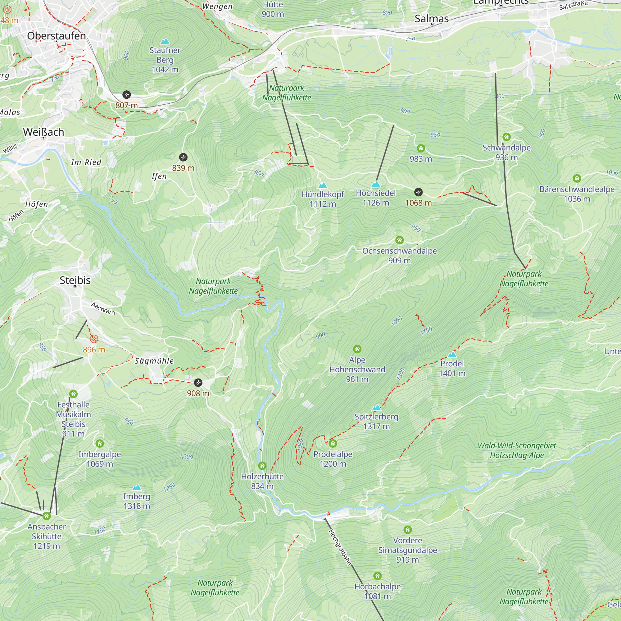 Haspelalpe map