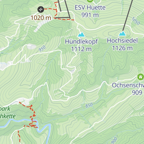 Map of Sennalpe Bärenschwand