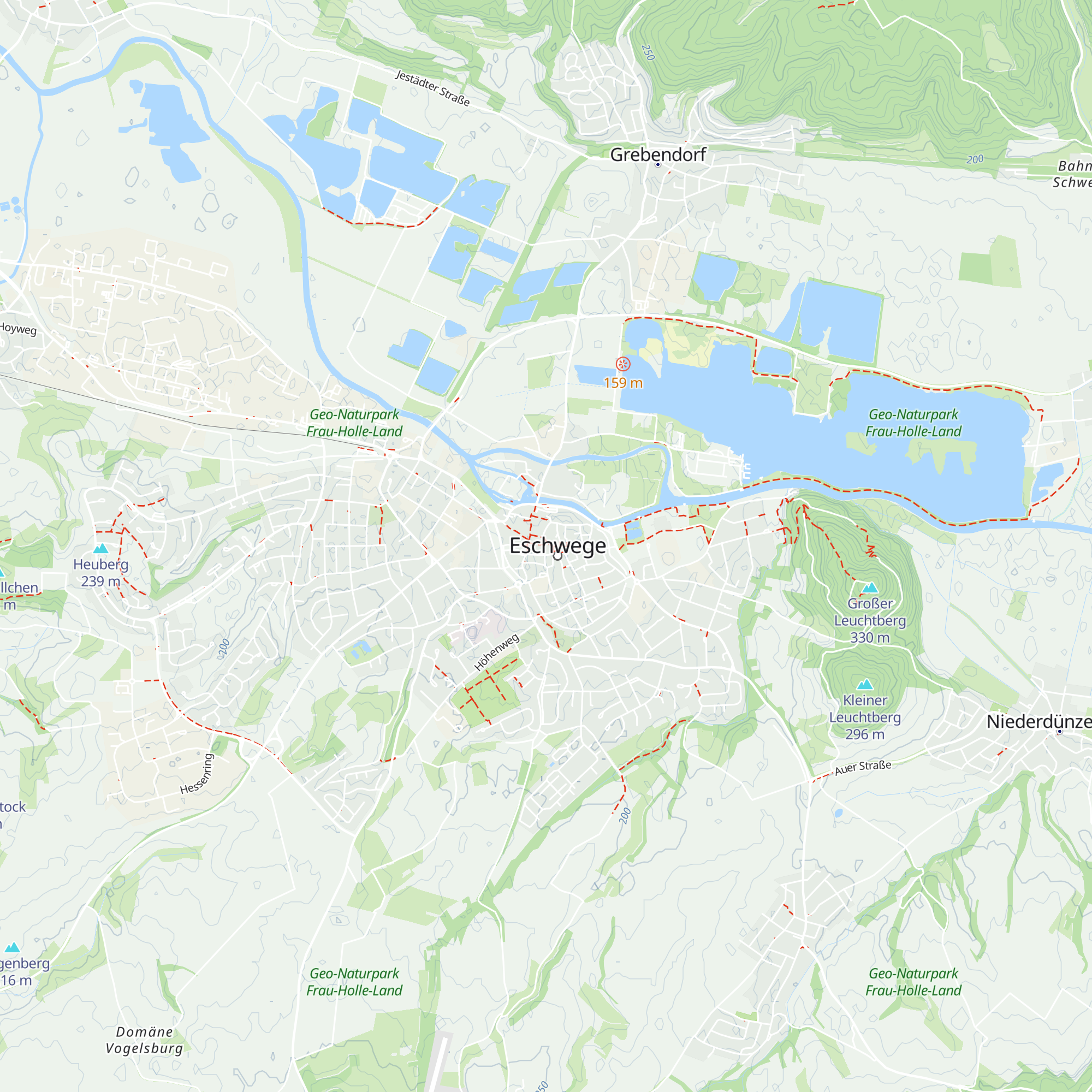 Tourist Information Eschwege map