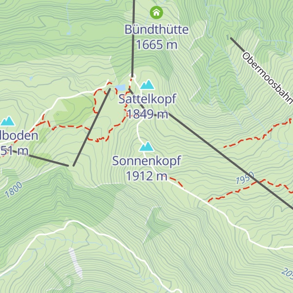 Map of Sonnenkopf