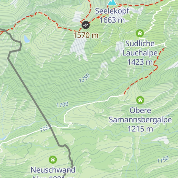 Map of Wäldlealpe