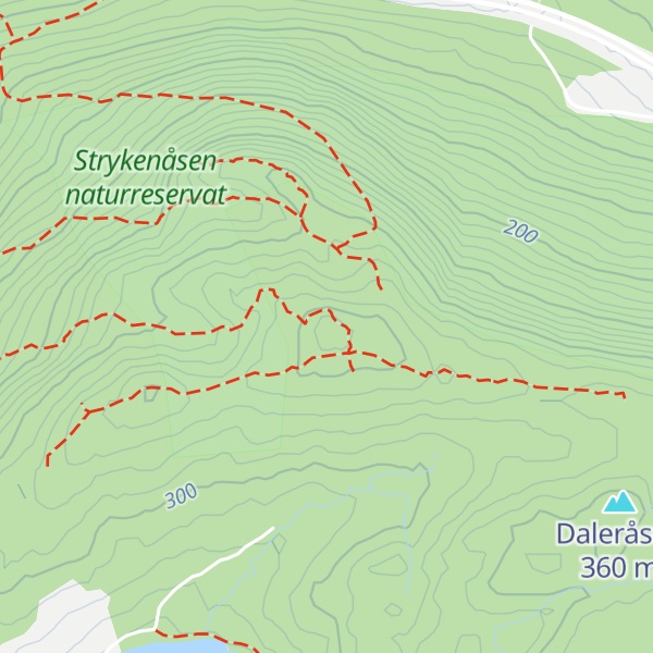 Map of Hviteberget