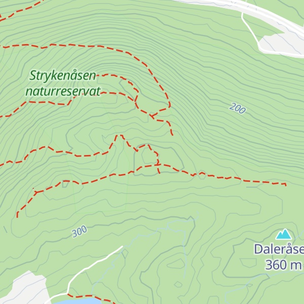 Map of Strykåsen