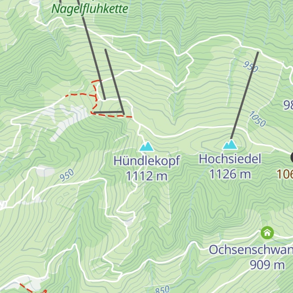 Map of Hündlekopf