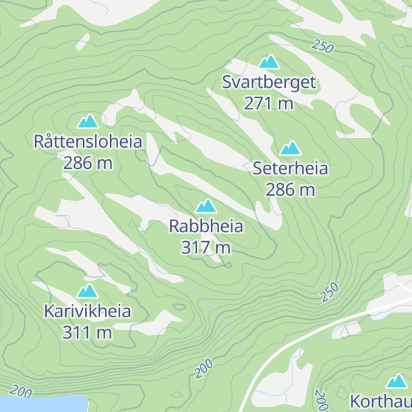 Map of Rabbheia