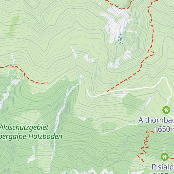 Map of Neuhornbach Alpe