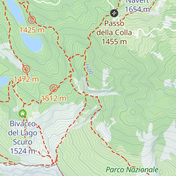 Map of Rocca Pumaccioletto
