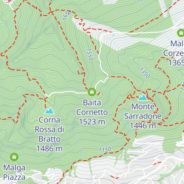 Map of Baita Cornetto