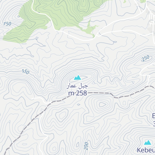 Map of جبل عمار