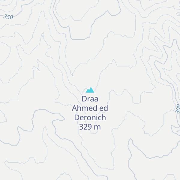 Map of Draa Ahmed ed Deronich