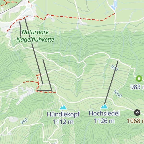 Map of ESV Huette