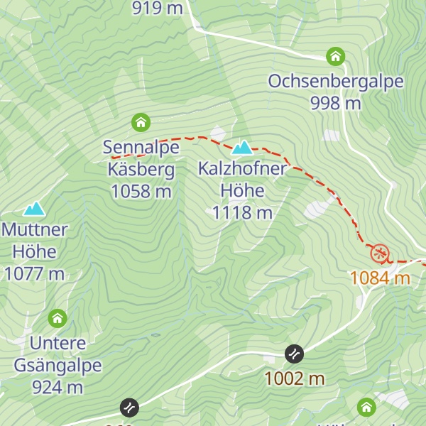 Map of Tröblersalpe