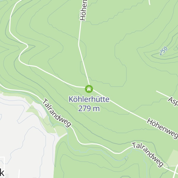 Map of Köhlerhütte