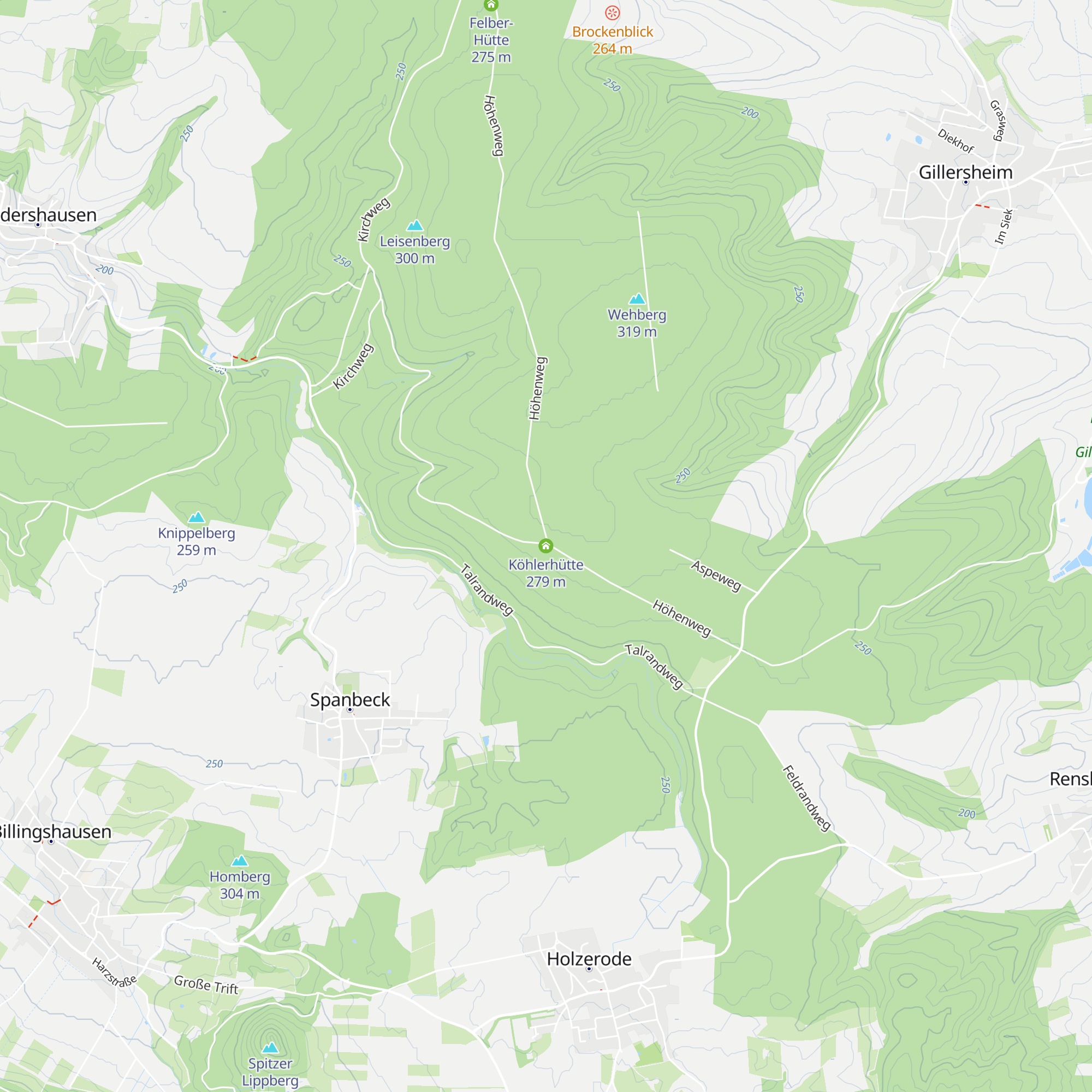 Köhlerhütte map