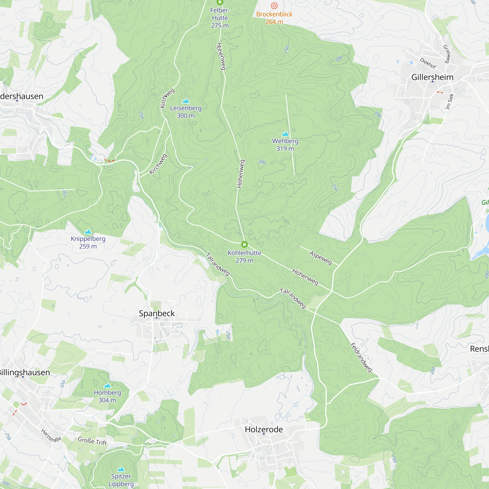 Köhlerhütte map