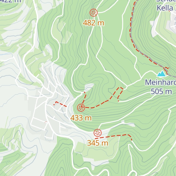 Map of Rudi-Kaulfuß-Hütte