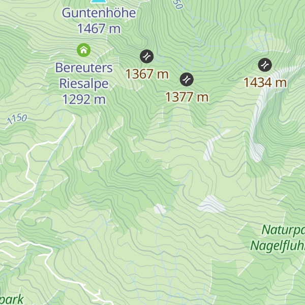 Map of Ries Alpe