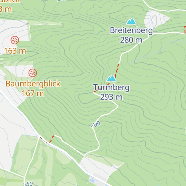 Map of Schutzhütte Turmberg