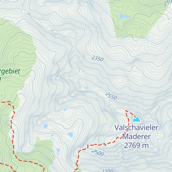 Map of Tälispitze