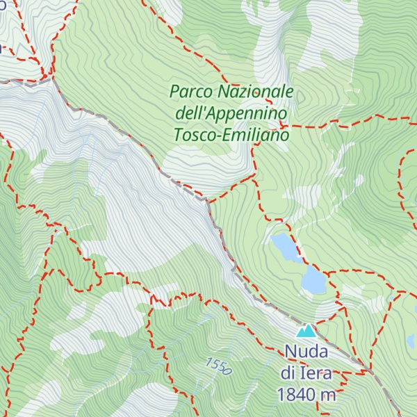 Map of Monte Sillara