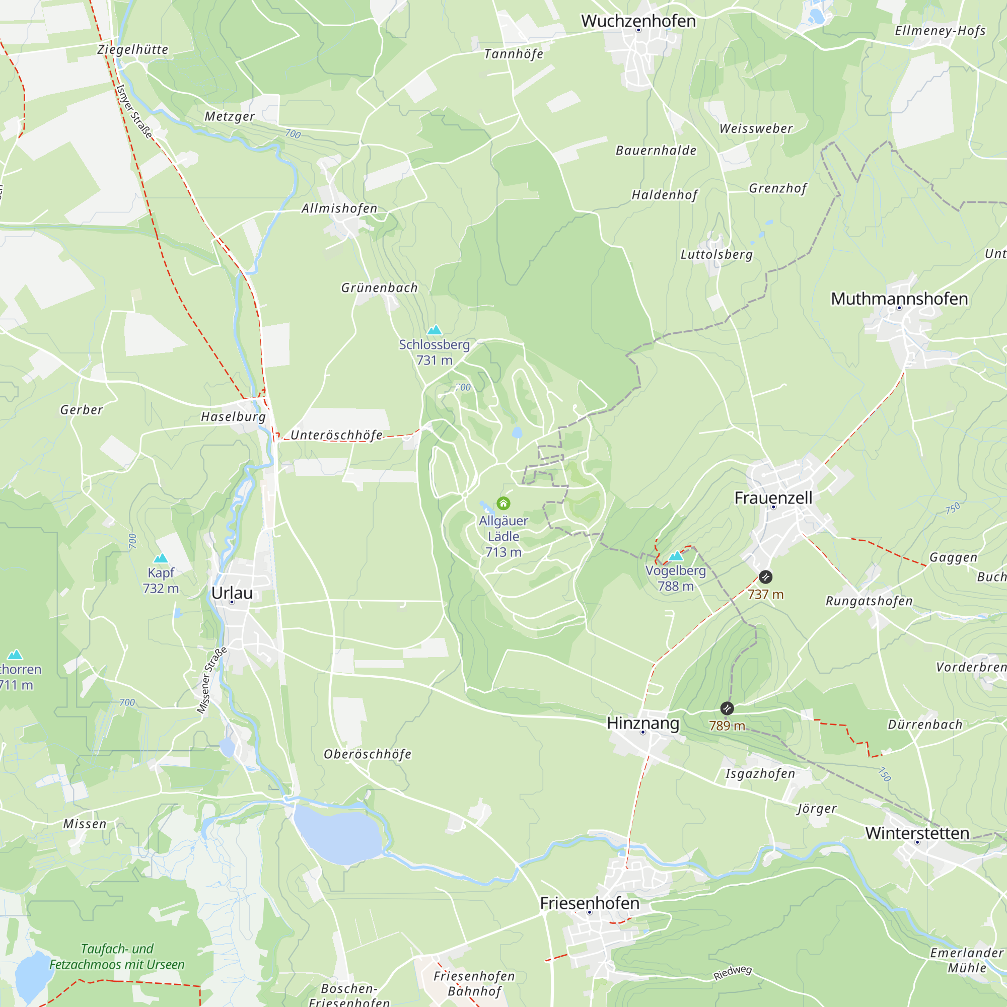 Allgäuer Lädle map